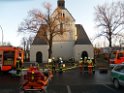 Brand in Kirche Koeln Muelheim Tiefenthalstr   P06